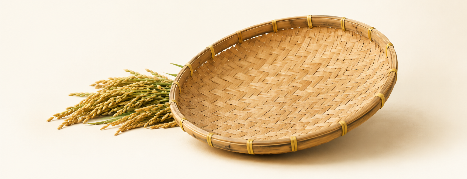 Basket of fresh produce
